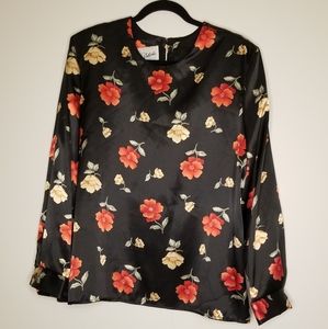 Valerie black with flowers top